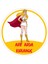 Okul Etiketi Kalem Defter Etiketi, She-Ra Okul Etiketi - 60 Adet 4cm Opak Sticker 1