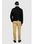 Esnek Slim Fit Chino Pantolon Erkek Bej T-Shirt - 323A4JGCSF03E 4