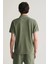 Erkek Yeşil Regular Fit Logolu Polo 5