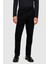 %100 Koton Slim Fit Fitilli Kadife Pantolon Erkek Siyah T-Shirt - 323A4SFRSF03D 5