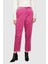 %100 Koton Jogger Kadife Pantolon Kadın Pembe T-Shirt - 323A453ULF03Z 5