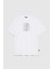 %100 Koton El Baskılı T-Shirt Erkek Beyaz T-Shirt - 323A3096S1030 3