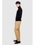 Yün Karışımlı Slim Fit Kazak Erkek Siyah Kazak - 323A11BAS200A 3