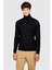 Yün Karışımlı Slim Fit Kazak Erkek Siyah Kazak - 323A11BAS200A 5
