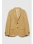 %100 Koton Slim Fit Kadife Ceket Erkek Bej Mont - 323A2SFRSW01B 2