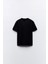 Kokteyl Kadeh Tasarım Baskılı Siyah Kadın T-Shirt 2