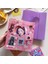 Bordo Tarzı 25,5 cm x 19,7 cm Mınkys Yeni Sevimli Kalp Binder Fotoğraf Kartları Stickerlar Toplama Kitabı 4 Halkalı Küçük Kartlar Saklama Kitabı Iki Taraf Cep Torba (Yurt Dışından) 5