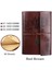 C Kırmızı Kahverengi Tarzı A5 235X165MM Seyahat Edilebilir Antika Defter Pu Deri Boş Kraft Günlük Not Defteri Günlük Defter Çizim Defteri Kırtasiye Okul Ofis Malzemeleri A7A6A5 (Yurt Dışından) 1