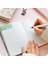 Tropikal Tarz A6 Yeni Gelen Sevimli Pu Deri Çiçekli Zarf Takvim Defter Haftalık Planlayıcı Defter Okul Ofis Malzemeleri Kawaii Kırtasiye (Yurt Dışından) 5