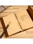 Lacivert Tarzı A7 145X100MM Seyahat Edilebilir Antika Defter Pu Deri Boş Kraft Günlük Not Defteri Günlük Defter Çizim Defteri Kırtasiye Okul Ofis Malzemeleri A7A6A5 (Yurt Dışından) 4