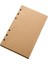 Çizgi Iç Stili A6 185X125MM Seyahat Severler Için Vintage Defter Pu Deri Boş Kraft Günlük Not Defteri Takım Ofis Malzemeleri (Yurt Dışından) 1