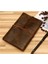 Kırmızı Kahverengi Tarzı A5 235X165MM Seyahat Severler Için Vintage Defter Pu Deri Boş Kraft Günlük Not Defteri Takım Ofis Malzemeleri (Yurt Dışından) 1
