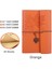Turuncu Tarzı A6 185X125MM Seyahat Edilebilir Antika Defter Pu Deri Boş Kraft Günlük Not Defteri Günlük Defter Çizim Defteri Kırtasiye Okul Ofis Malzemeleri A7A6A5 (Yurt Dışından) 1