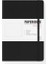 Siyah Stil Sert Kapaklı A5 Noktalı Defter 100G 5.7x8 Retro Bantlı Şeker Renkli Günlük Defter Ajandası Bujo (Yurt Dışından) 1