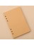 Dolum Kağıt Stili A7 Seyahatçiler Için Vintage Defter Pu Deri Boş Kraft Günlük Not Defteri Dergi Defteri Kırtasiye Okul Ofis Malzemeleri A7A6A5 (Yurt Dışından) 1