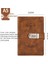 F Stili Kilitli Retro Şifre Defteri Defter 200 Sayfa A5 Kalın Ciltli Günlük Not Defteri - Stationery Not Defteri Binder (Yurt Dışından) 5
