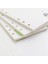 Kapak 2pcs Tarzı A5 A5 A6 Gevşek Yapraklı Defter Kağıdı Dolum Spiral Bağlayıcı Içindekiler Sayfası Günlük Aylık Haftalık Ajanda (Yurt Dışından) 5