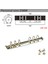 Altın Kişisel 25 mm Stili Defter Ajandası Planlayıcı A5 A6 Kişisel A7 Bağlayıcı Klasör Için 2 Çift Vida Ile Metal Spiral Halka Bağlayıcı Klips Dosya Klasörü (Yurt Dışından) 1