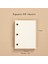 Kare 80 Yaprak Stili Mini Sevimli Şeffaf 3 Halkalı Mini Spiral Defter Öğrenci Taşınabilir El Kitabı Halkalı Cüzdan Kawaool Malzemeler Kırtasiye (Yurt Dışından) 1