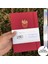 Mavi Stil Renkli Gümüş Kenarlar Buke Defter Noktalı Günlük Çizgili Sayfalar 180GSM Bambu Kalın Beyaz Kağıt, Siyah Su Geçirmez Kumaş Kapak (Yurt Dışından) 1