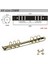 Altın A5 25MM Stili Defter Ajandası Planlayıcı A5 A6 Kişisel A7 Bağlayıcı Klasör Için 2 Çift Vida Ile Metal Spiral Halka Bağlayıcı Klips Dosya Klasörü (Yurt Dışından) 1