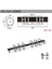 Gümüş A6 30MM Stili Defter Ajandası Planlayıcı A5 A6 Kişisel A7 Bağlayıcı Klasör Için 2 Çift Vida Ile Metal Spiral Halka Bağlayıcı Klips Dosya Klasörü (Yurt Dışından) 1