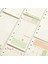 Finans Hesabı Stili A5 Filofax Günlük Planlayıcı Iç Sayfaları Yedek Ofis Aksesuarı A5 A6 Spiral Defter Dolgu Kağıdı (Yurt Dışından) 2