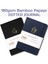 Kırmızı Stil Renkli Gümüş Kenarlar Buke Defter Noktalı Günlük Çizgili Sayfalar 180GSM Bambu Kalın Beyaz Kağıt, Siyah Su Geçirmez Kumaş Kapak (Yurt Dışından) 3