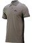 Erkek Polo Yaka Yumuşak Dokulu, Kol Bantlı Haki T-Shirt 1