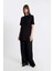 Regular Fit Kısa Kollu 2'li Basic Düz Tişört Tunik D5479AXNS 2