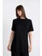 Regular Fit Kısa Kollu 2'li Basic Düz Tişört Tunik D5479AXNS 3