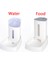 Beyaz-B Tarzı Suçlu 2 Parça Kedi ve Köpek Otomatik Mama ve Su Kabı Seti - Kedi ve Köpekler Için Otomatik Su Içme ve Mama Kabı - Deterjan ve Içme Şişesi (Yurt Dışından) 1