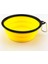 Sarı Stil 350ML (13X9X5.5CM) Katlanabilir Silikon Seyahat Köpek Kasesi Yürüyüş Taşınabilir Su Kasesi Küçük Orta Köpek Kedisi Kase Pet Yemek Kabı (Yurt Dışından) 1