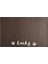 Kahverengi Tarzı 45CMX30CM Dadugo Kişiselleştirilmiş Pet Kase Matı Su Geçirmez Köpek Yer Matı Köpekler Için Özel Isimli Pet Yiyecek Pedi Kase Içme Matı (Yurt Dışından) 1