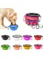 Huoxun Shop A Siyah Stil 1000ML (17.5X13X7CM) Katlanabilir Silikon Köpek Mama ve Su Kabı Kamp Seyahati Taşınabilir Katlanabilir Pet Kabı Teller ile Pet Ürünleri (Yurt Dışından) 2