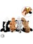 Ördek Stili Yeni Sevimli Peluş Oyuncak Squeak Evcil Köpek Oyuncakları Sincap Rakun Tilki Kokarca Hayvan Peluş Oyuncak Squeaky Islık Içeren Sincap (Yurt Dışından) 4