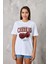 Cherries Yazılı Kiraz Tasarım Baskılı Beyaz Kadın T-Shirt 2