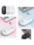 Kablosuz 1600DPI 4 Tuşlu Sessiz PC, Mac, Dizüstü Bilgisayar için, USB Mini Alıcı ile Optik Mouse Siyah 6