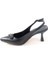 La Pia 02846 6 cm Topuklu Arkası Arkası Açık Kadın Stiletto Ayakkabı 3