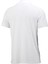 Erkek Polo Yaka Yumuşak Dokulu, Kol Bantlı Beyaz T-Shirt 4