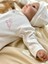 Prematüre Kız Bebek Minik Dinazor Nakışlı Tulum ve Şapka 2