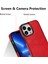 iPhone 12 Pro Max Için Kılıf Darbeye Dayanıklı Pu+Tpu Kart Tutuculu Telefon Kabuğu-Kırmızı (Yurt Dışından) 3