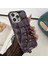 iPhone 13 Pro Kılıf Galvanik 3D Eşkenar Dörtgen Izgara Yumuşak Tpu Telefon Kapağı-Siyah Için (Yurt Dışından) 1