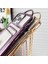 iPhone 13 Pro Max Için 6.7 Inç Telefon Kılıfı Şeffaf Tpu Elektroliz Kaplama Kart Tutucu Kabuk, Crossbody Zincirli-Mavi (Yurt Dışından) 2