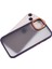 iPhone 14 Plus Telefon Kılıfı Için Darbeye Dayanıklı Pc+Tpu Metal Kamera Halkası Kabuk-Mor (Yurt Dışından) 4