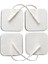 Ayset Fizmed Tens Elektrodu Yapışkanlı 5X5CM 4 Lü Paket Tens Pedi 1