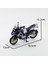 1/12 Bmw R1250 Gs Oyuncak Motosiklet Döküm Metal Modeli (Yurt Dışından) 2