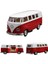 1/36 Volkswagen T1 Samba Otobüs Çocuk Oyuncağı Rmz City Classic (Yurt Dışından) 1