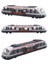 Simülasyon Alaşım Metal Yüksek Hızlı Demiryolu Döküm Tren Oyuncak Modeli Eğitici Oyuncak Çocuk Tren Alaşım Modeli (Yurt Dışından) 1