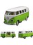 1/36 Volkswagen T1 Samba Otobüs Çocuk Oyuncağı Rmz City Classic (Yurt Dışından) 1